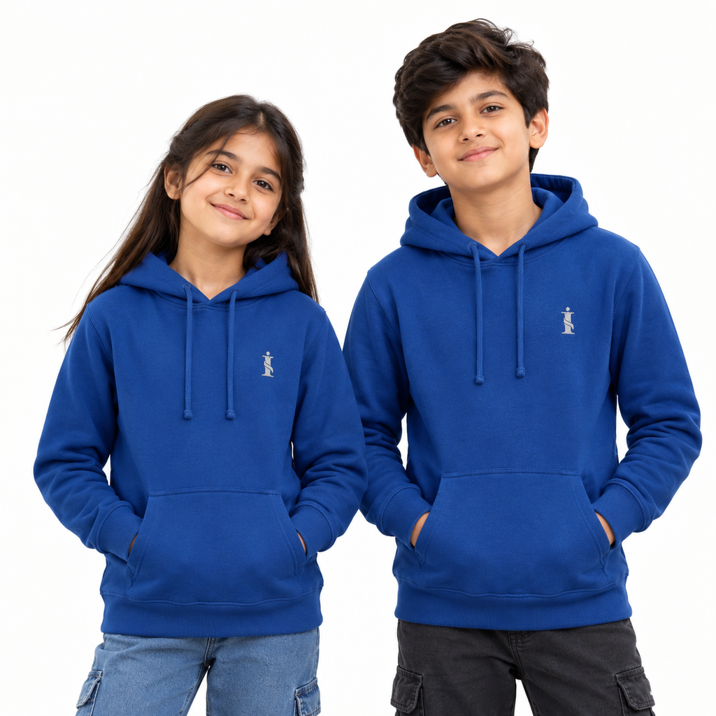 Blue Hoodie For Kids