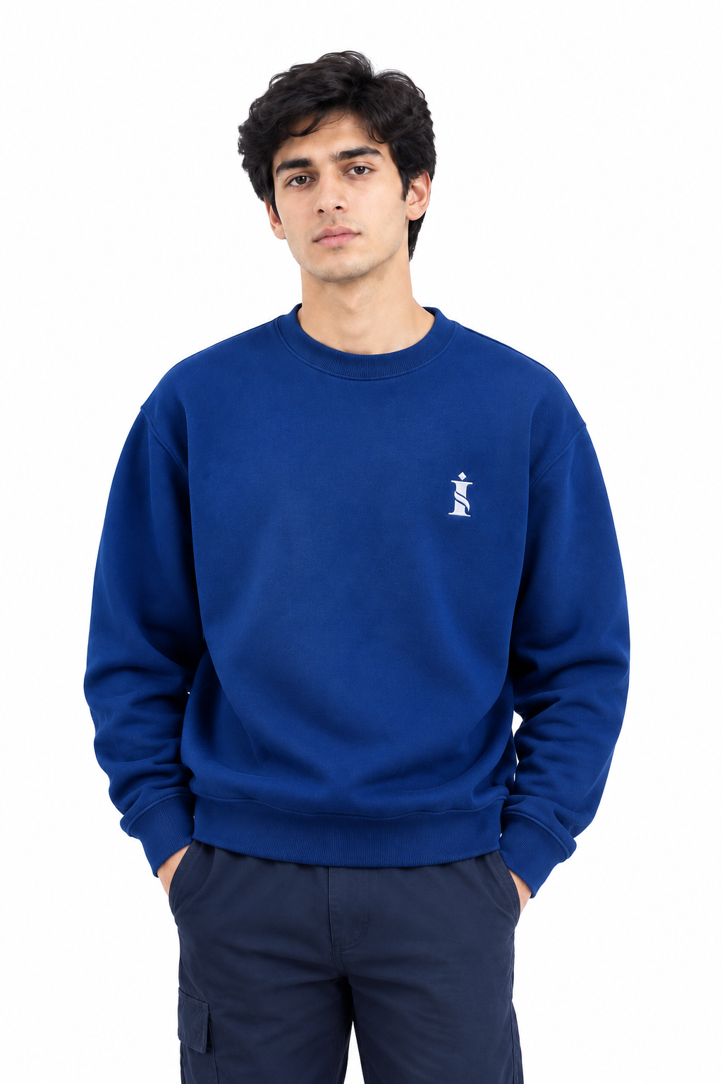 Blue Sweat Shirt For Men