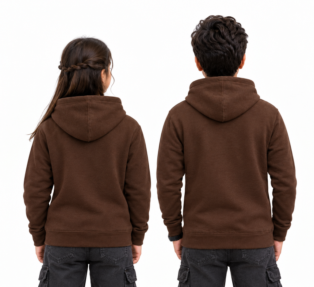 Brown Hoodie For Kids
