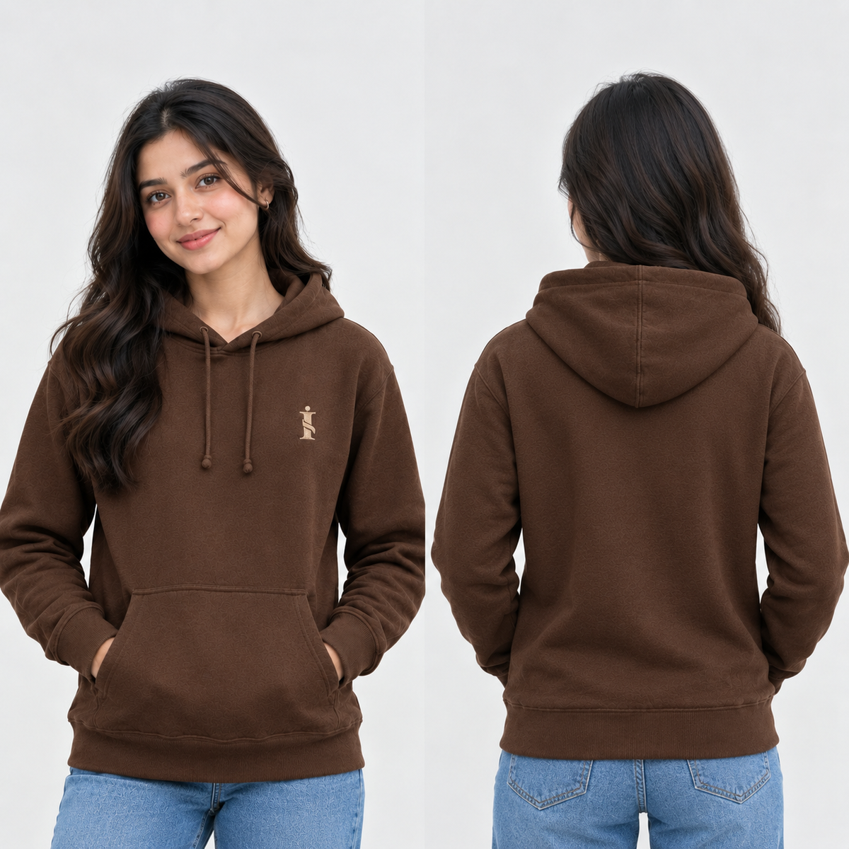 Brown Hoodie For Women