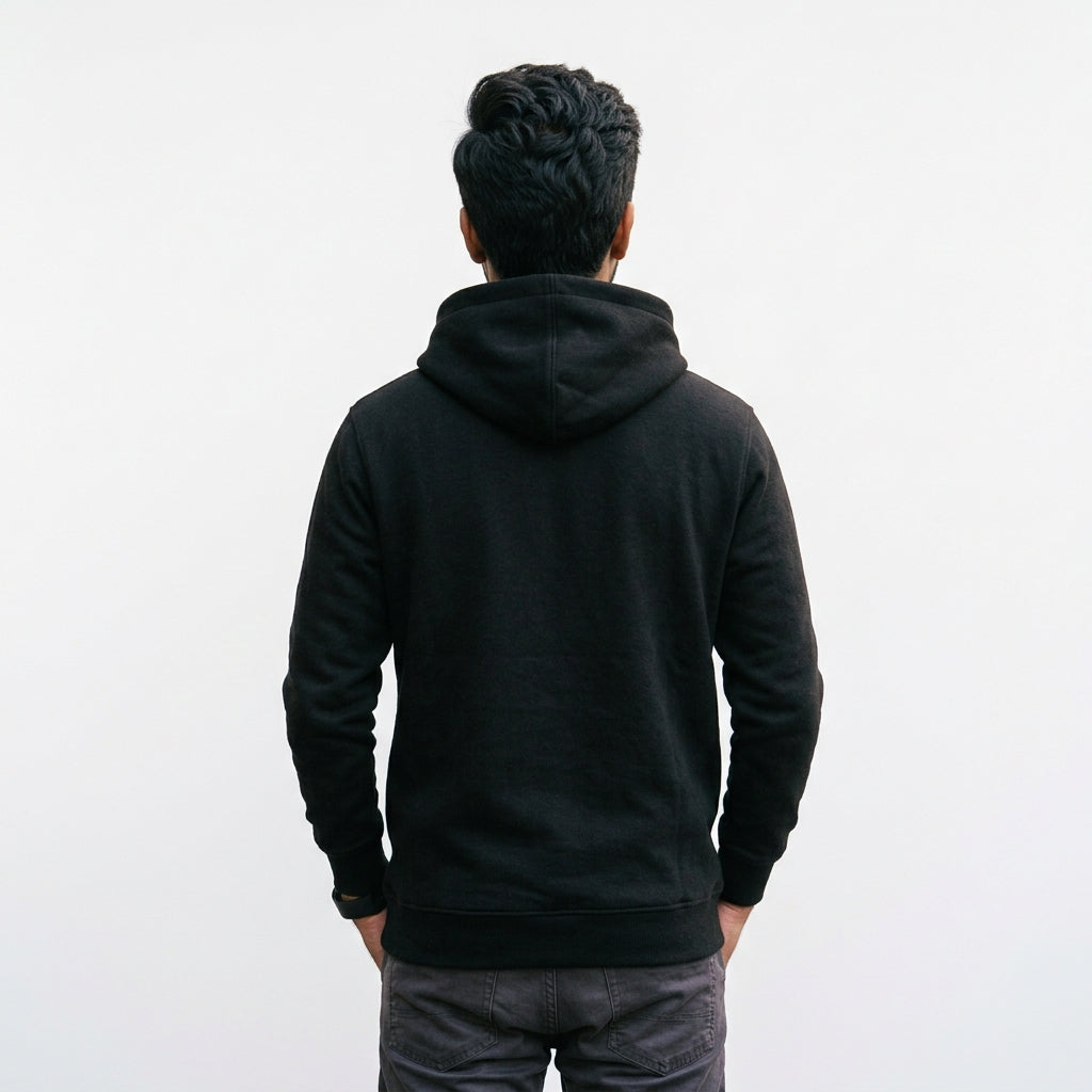 Plane Black hoodie