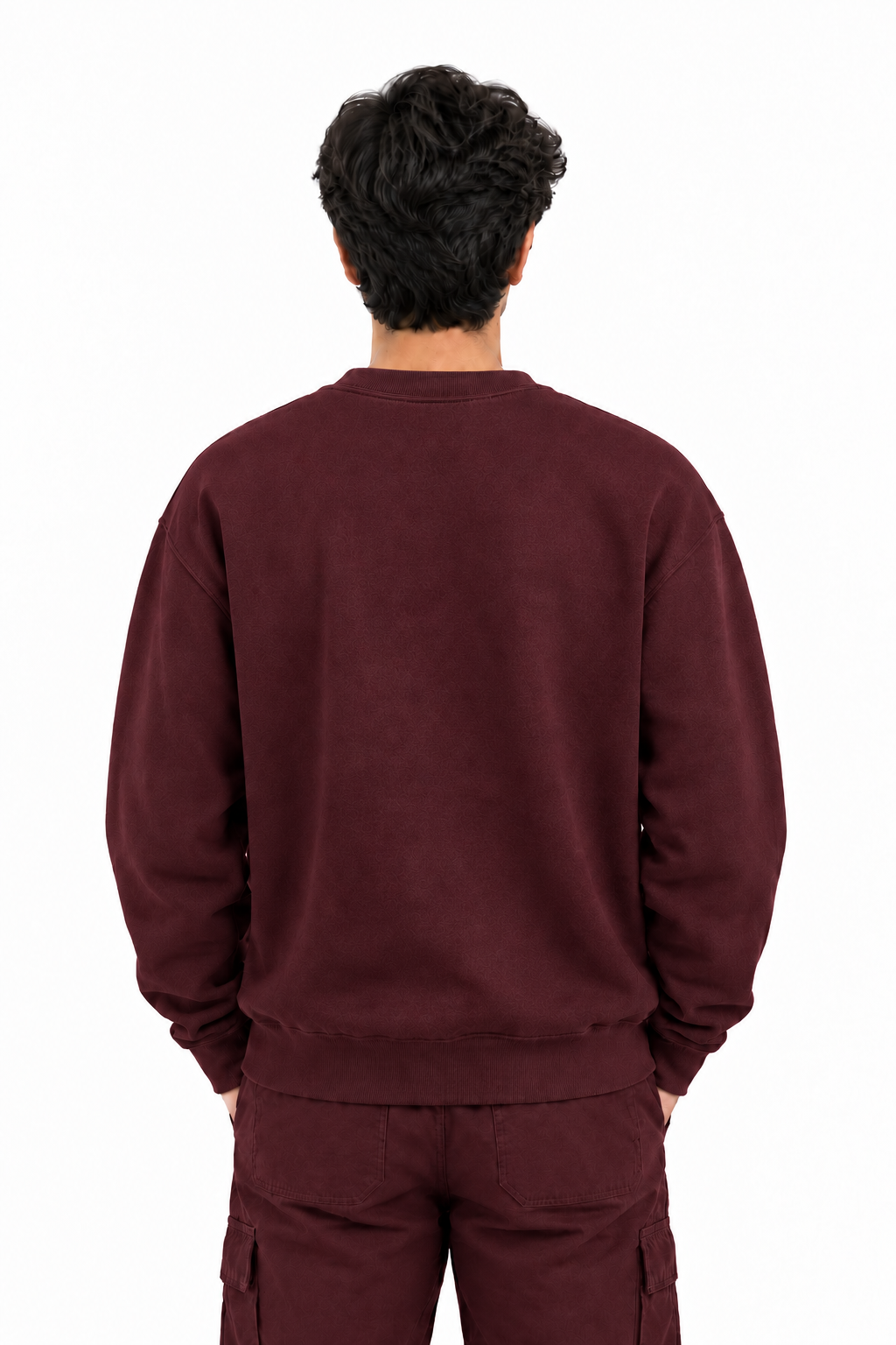Maroon Sweat Shirt For Men