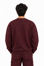 Maroon Sweat Shirt For Men
