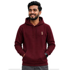 Plane Burgundy Hoodie