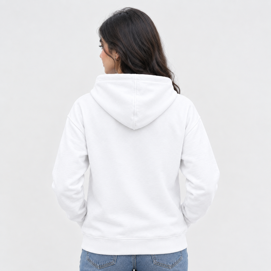 White Hoodie For Women