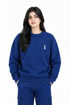 Women Blue Sweatshirt