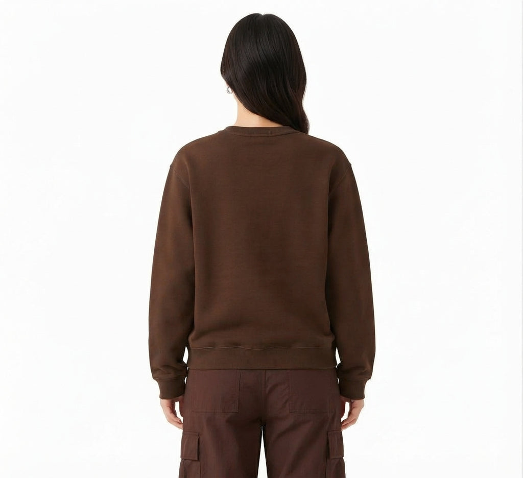 Women Brown Sweat Shirt