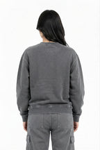 Women Gray Sweat Shirt